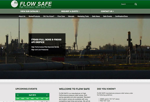 Flow Safe Homepage