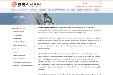 Graham Corporation Document Library