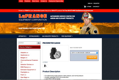 LaFrance Equipment Corporation Product Listing