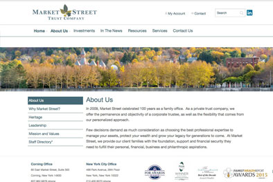 Market Street Trust Company Interior Page